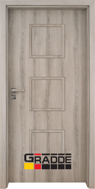 Интериорна врата Gradde Bergedorf, модел Full, Ясен Вералинга
