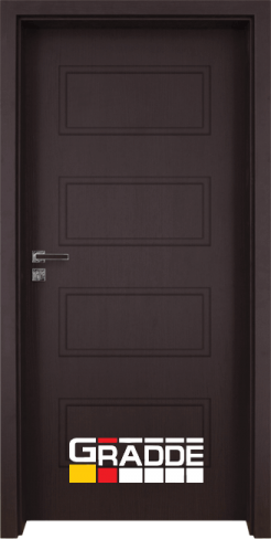 Интериорна врата Gradde Blomendal, модел Full, Орех Рибейра