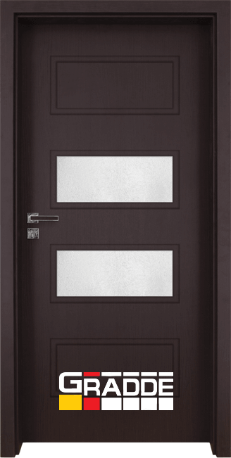 Интериорна врата Gradde Blomendal, модел 4, Орех Рибейра