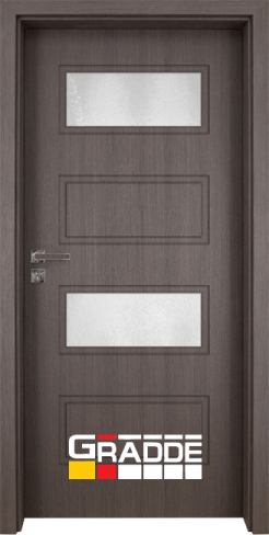 Интериорна врата Gradde Blomendal, модел 2, Череша Сан Диего