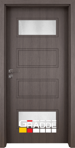 Интериорна врата Gradde Blomendal, модел 5, Череша Сан Диего