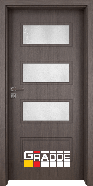 Интериорна врата Gradde Blomendal, модел 6, Череша Сан Диего