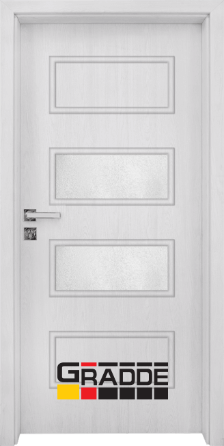 Интериорна врата Gradde Blomendal, модел 4, Сибирска Листвeница