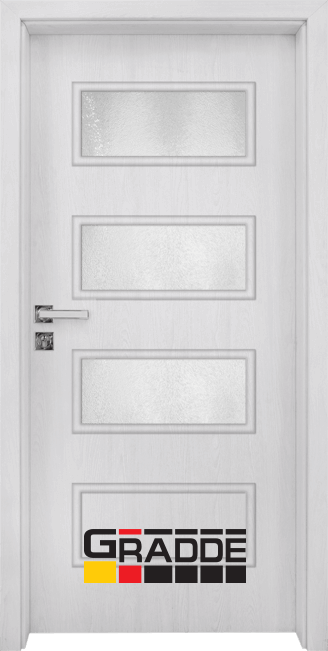 Интериорна врата Gradde Blomendal, модел 6, Сибирска Листвeница