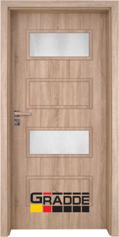 Интериорна врата Gradde Blomendal, модел 2, Дъб Вераде
