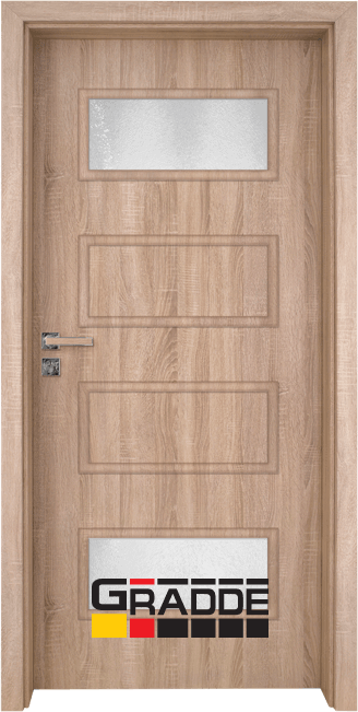 Интериорна врата Gradde Blomendal, модел 5, Дъб Вераде