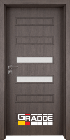 Интериорна врата Gradde Schwerin, модел 3, Череша Сан Диего