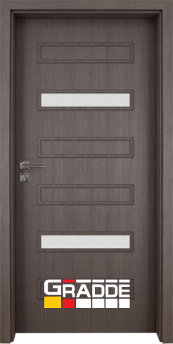 Интериорна врата Gradde Schwerin, модел 7, Череша Сан Диего