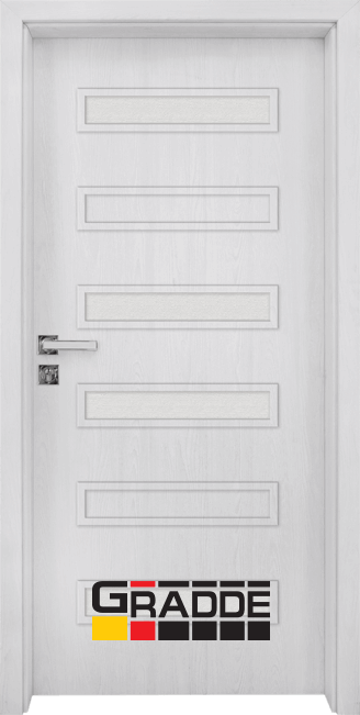 Интериорна врата Gradde Schwerin, модел 6, Сибирска Лиственица