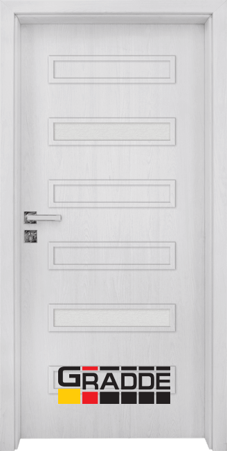 Интериорна врата Gradde Schwerin, модел 7, Сибирска Лиственица
