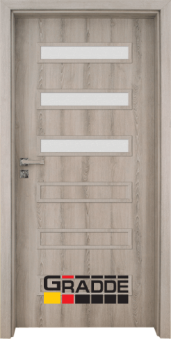Интериорна врата Gradde Schwerin, модел 4, Дъб Вераде