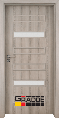Интериорна врата Gradde Schwerin, модел 7, Ясен Вералинга