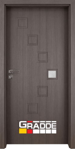 Интериорна врата Gradde Zwinger, модел 1, Череша Сан Диего