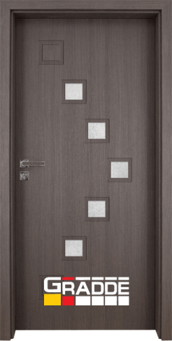 Интериорна врата Gradde Zwinger, модел 3, Череша Сан Диего3