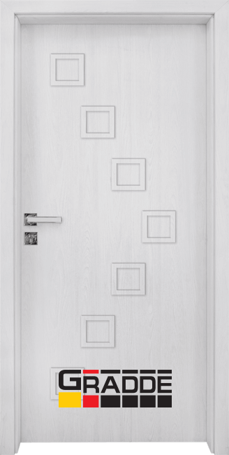 Интериорна врата Gradde Zwinger, модел Full, Сибирска Листвeница