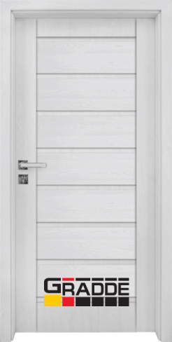 Интериорна врата Gradde Axel Voll, цвят Сибирска Лиственица